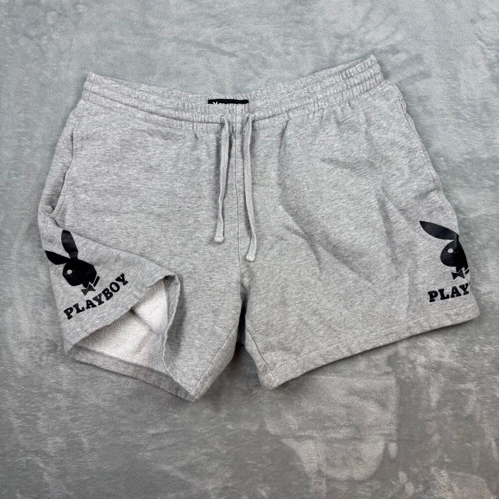 Playboy Men's Grey Shorts